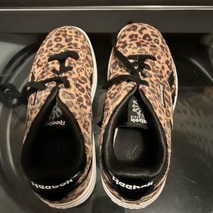 Leopard Print Reebok shoes. Barely worn.